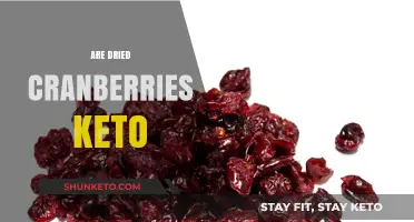 Are Dried Cranberries Keto-Friendly? A Low-Carb Snack Analysis