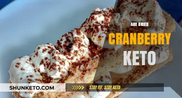 Are Dried Cranberries Keto-Friendly? A Low-Carb Snack Analysis