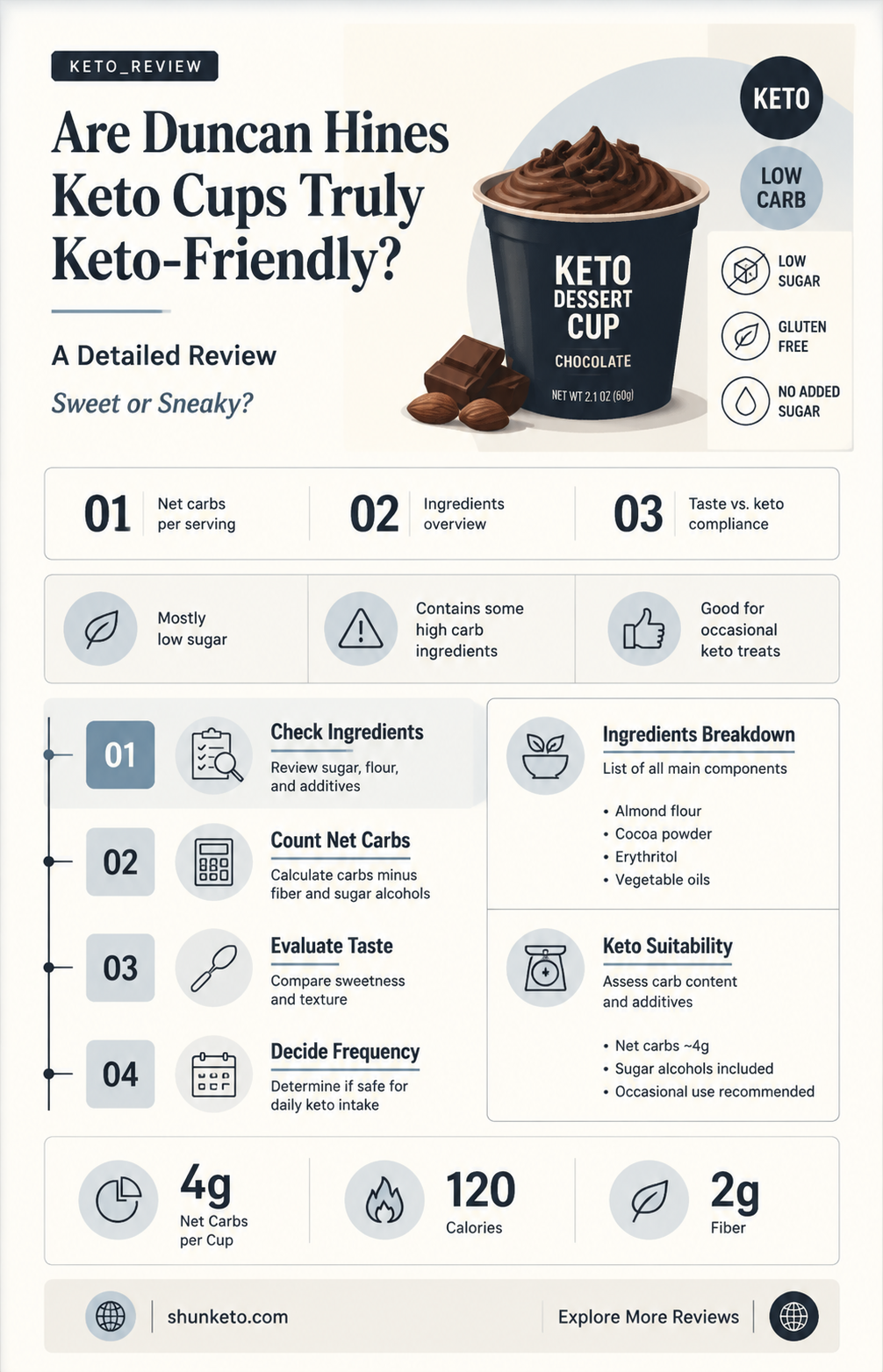 are duncan hines keto cups really keto