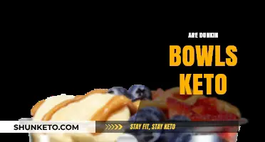 Are Dunkin' Bowls Keto-Friendly? A Low-Carb Breakfast Analysis