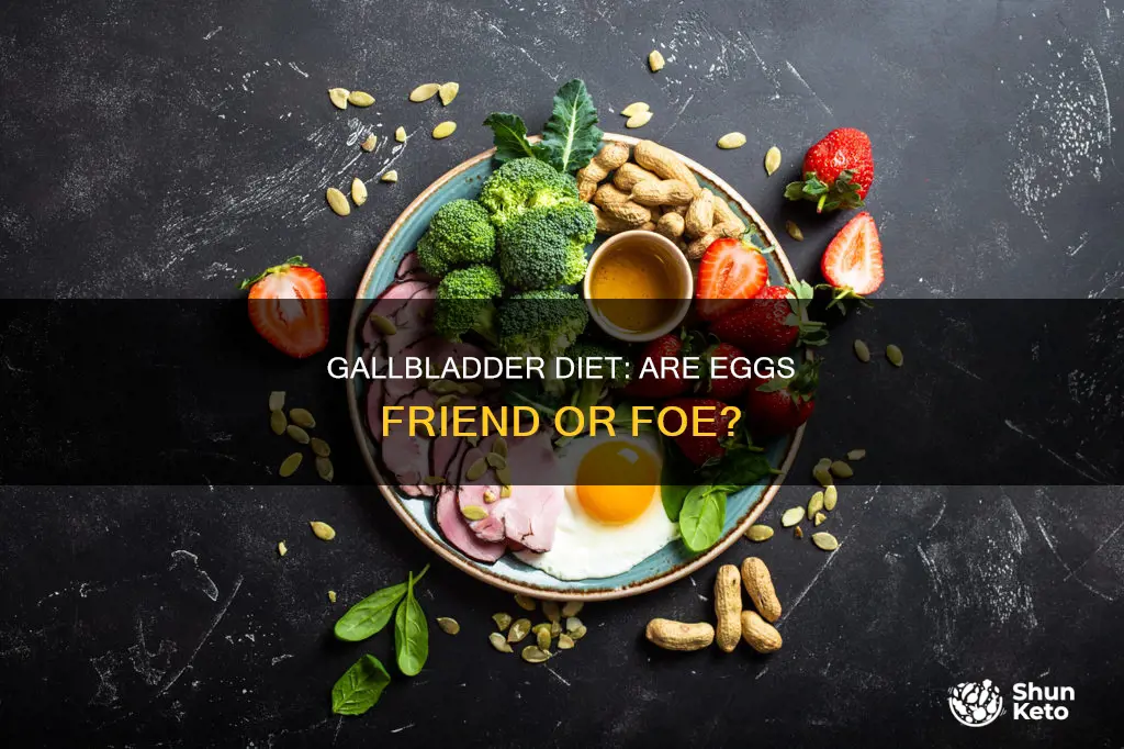 are eggs ok for gallbladder diet