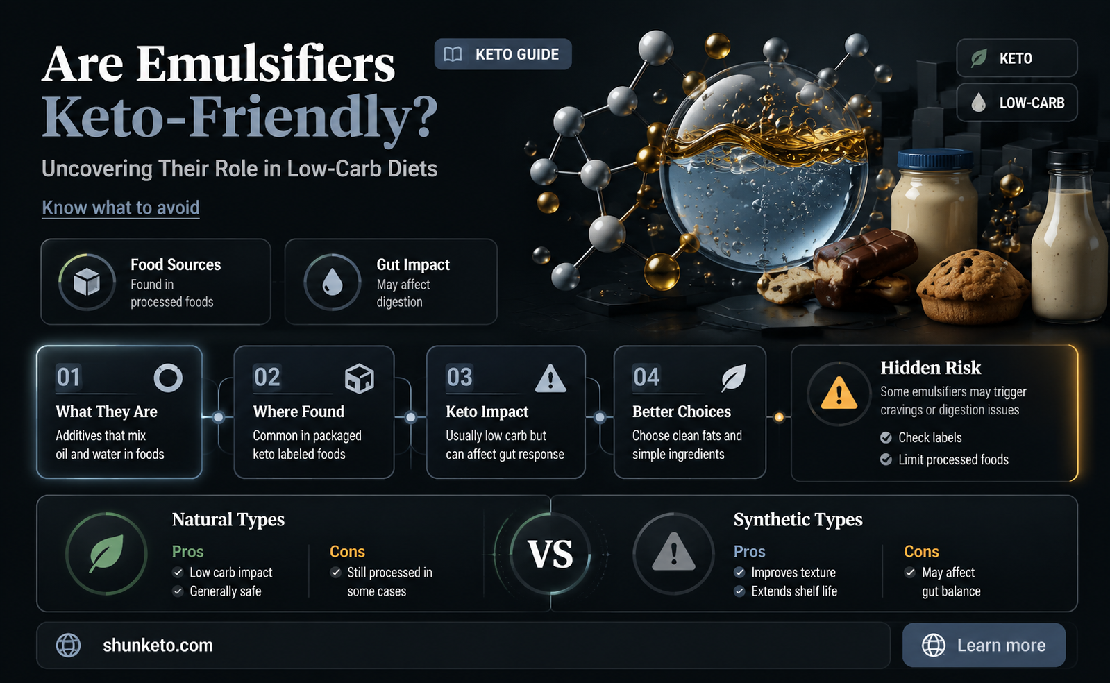 are emulsifiers keto