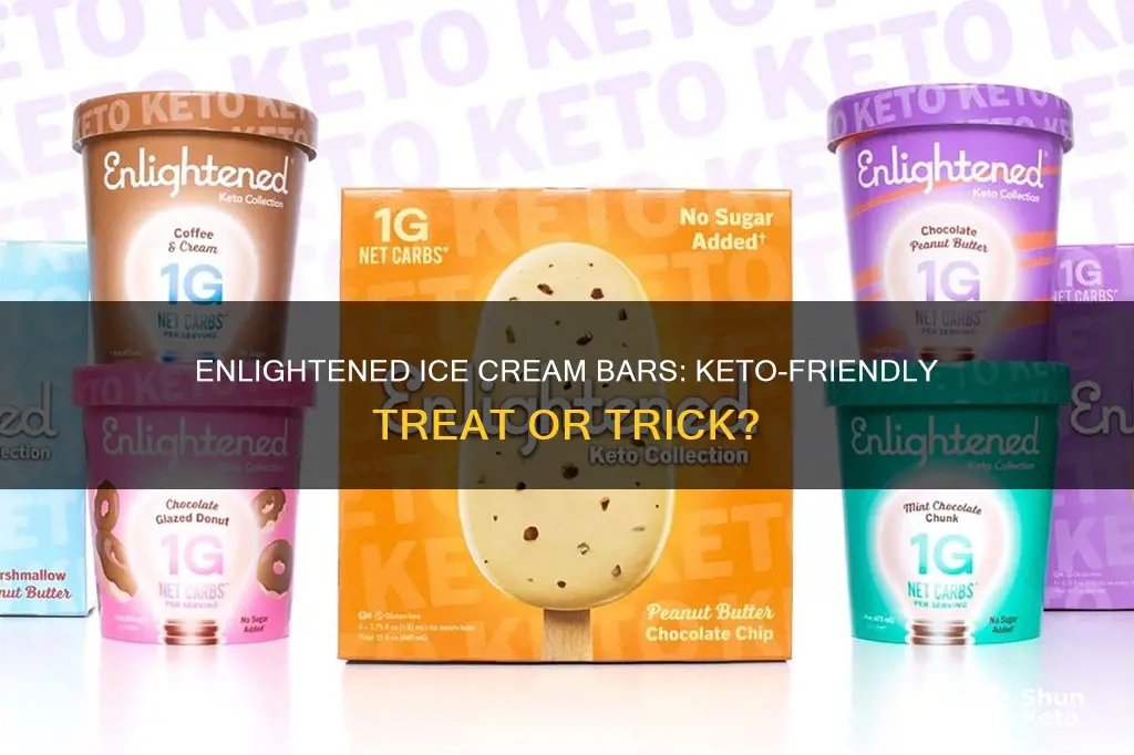 are enlightened ice cream bars keto