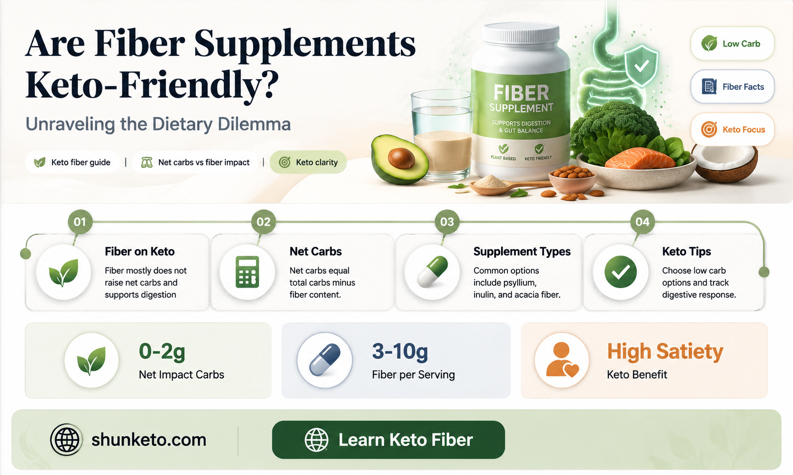 are fiber supplements keto