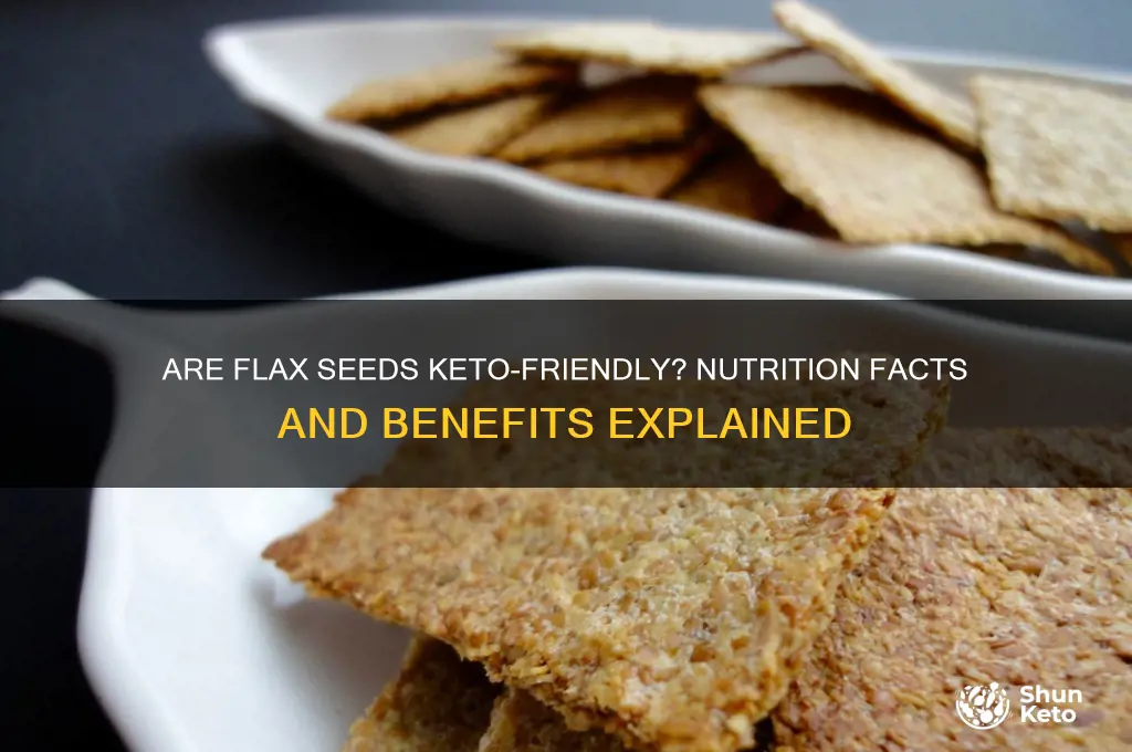 are flax seeds keto