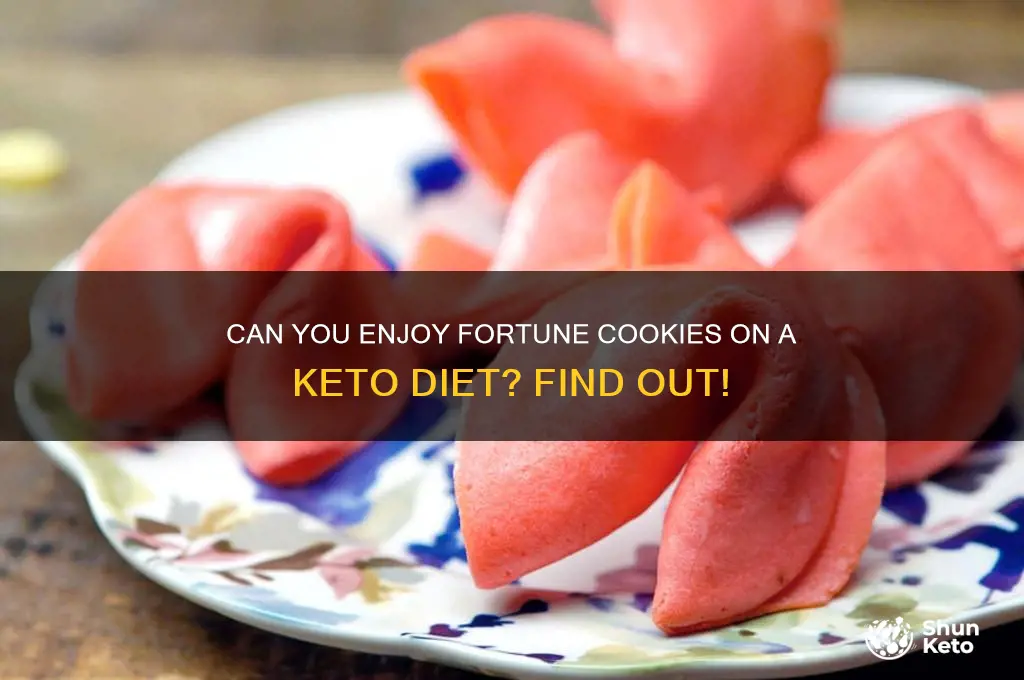 are fortune cookies keto