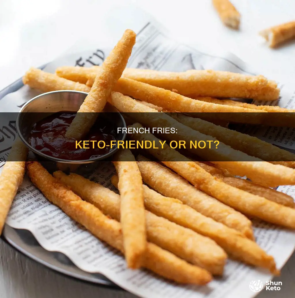 are french fries allowed on keto