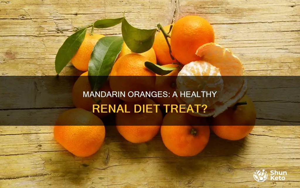 are fresh mandarin oranges allowed for a renal failure diet