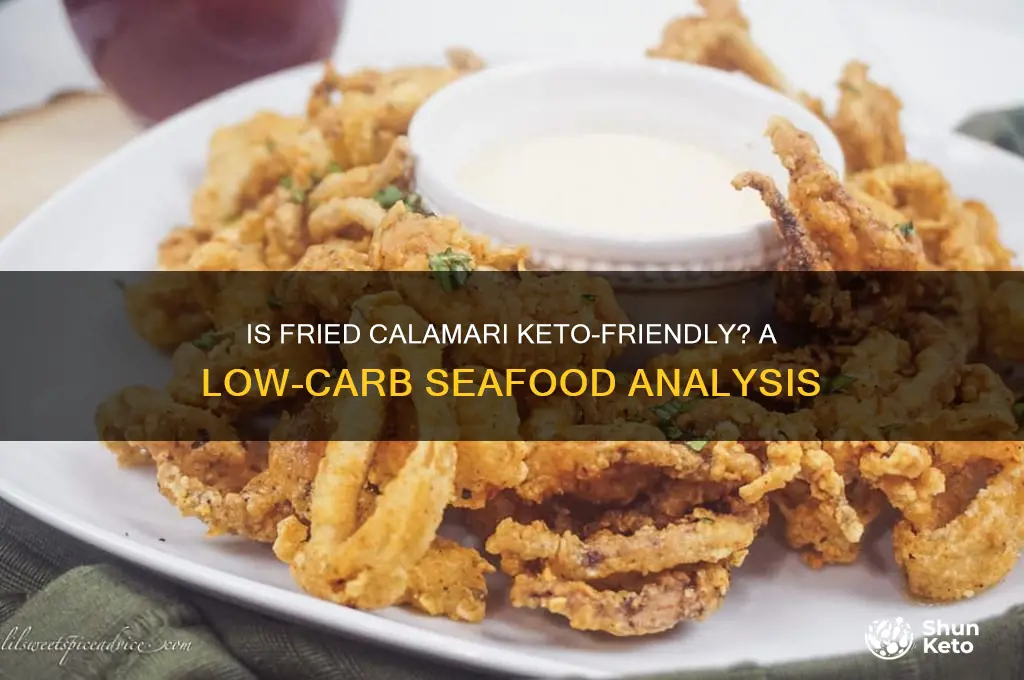 are fried calamari keto