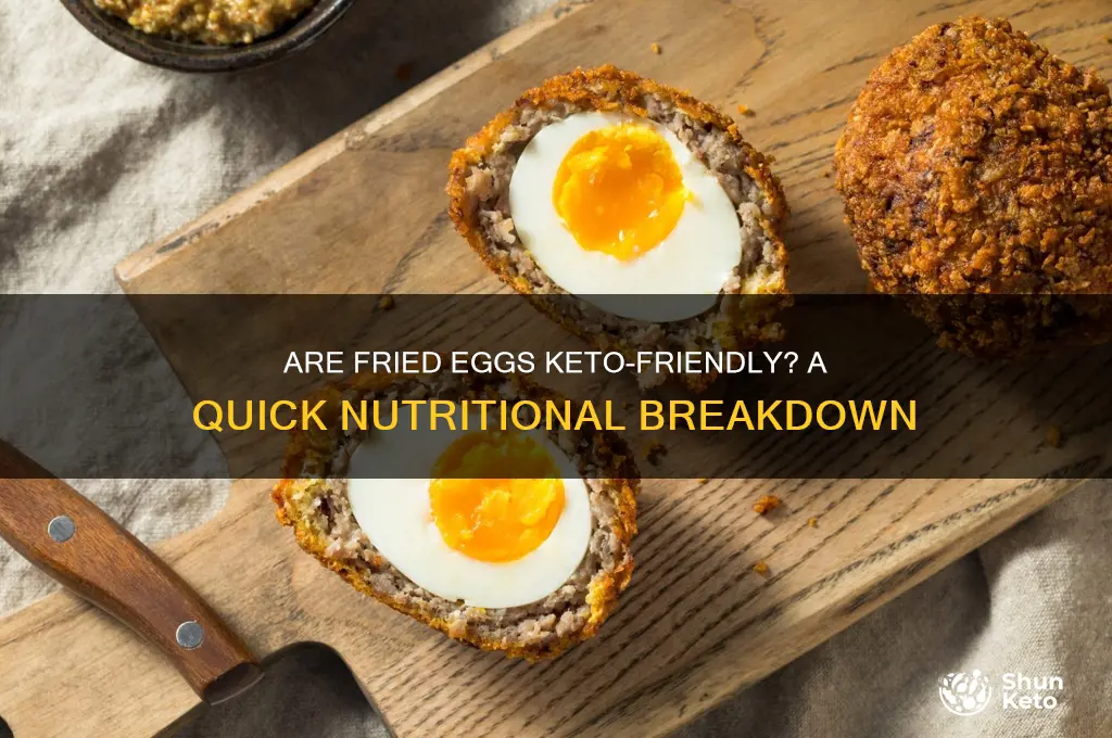are fried eggs keto