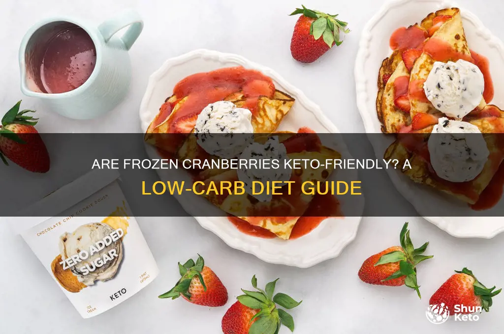 are frozen cranberries keto