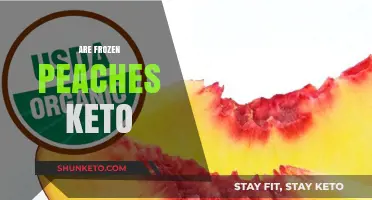 Are Frozen Peaches Keto-Friendly? A Low-Carb Fruit Guide