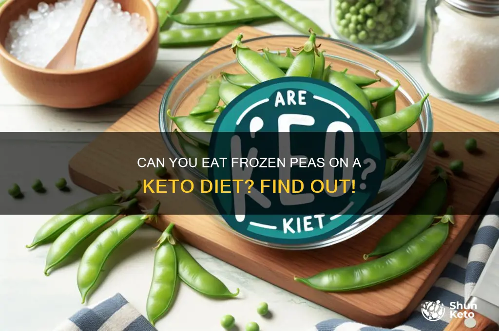 are frozen peas keto