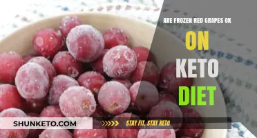 Can You Eat Frozen Red Grapes on a Keto Diet?