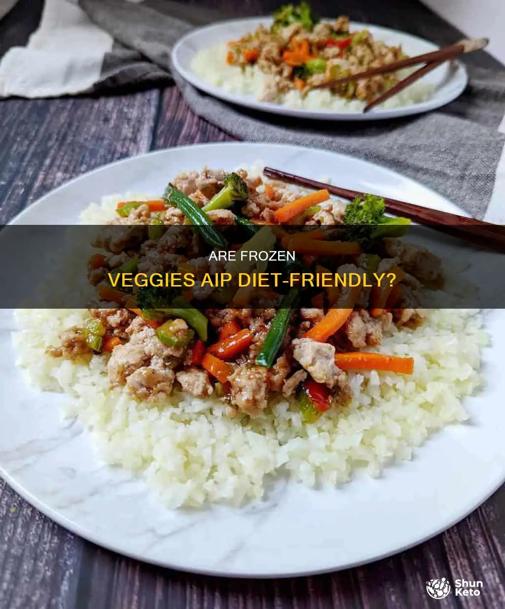 are frozen veggies allowed on aip diet