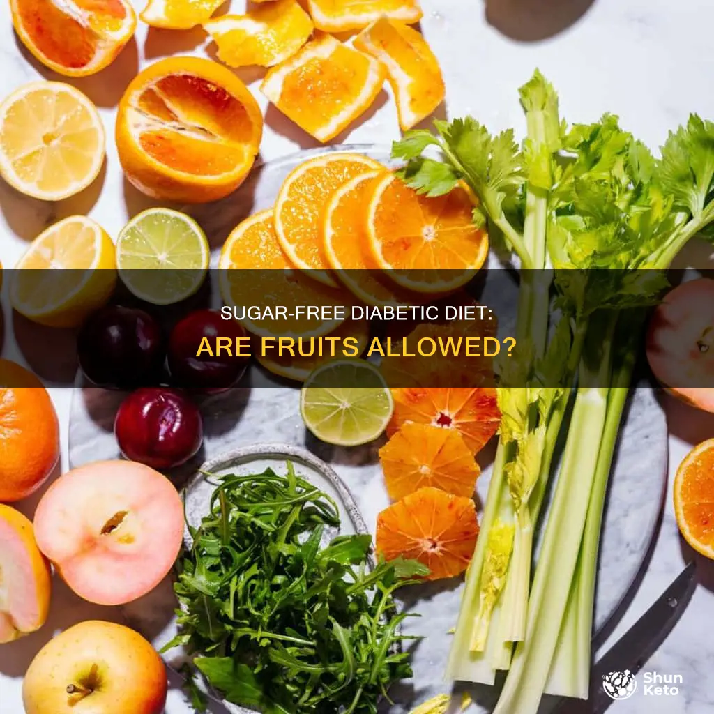 are fruits allowed on a no sugar diabetic diet