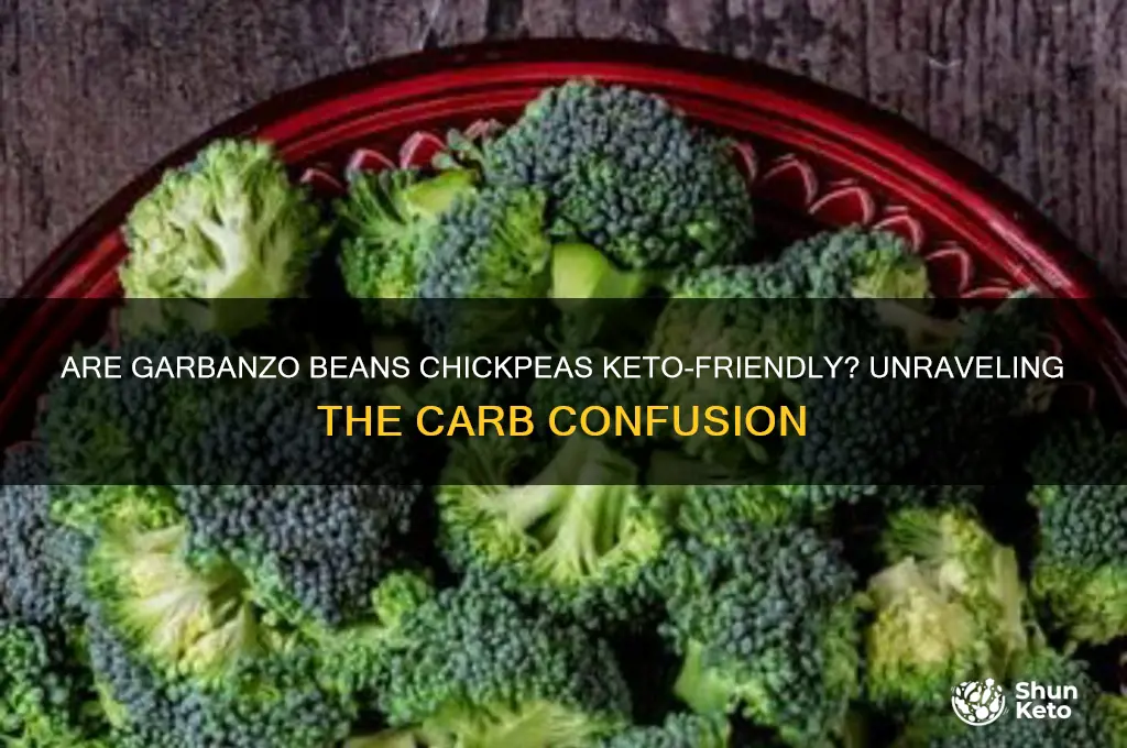 are garbanzo beans chickpeas keto