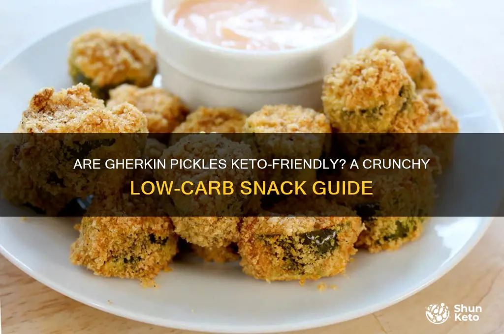 are gherkin pickles keto