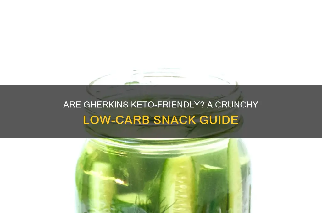 are gherkins keto