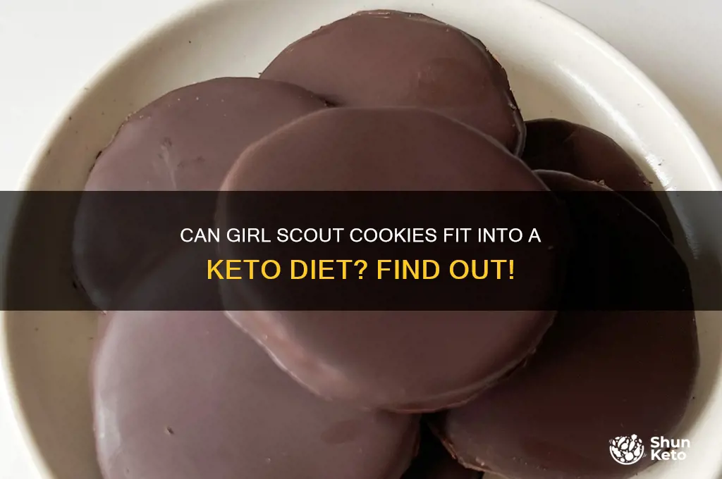 are girl scout cookies keto