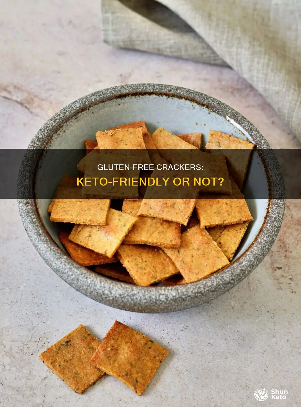 are gluten free crackers keto