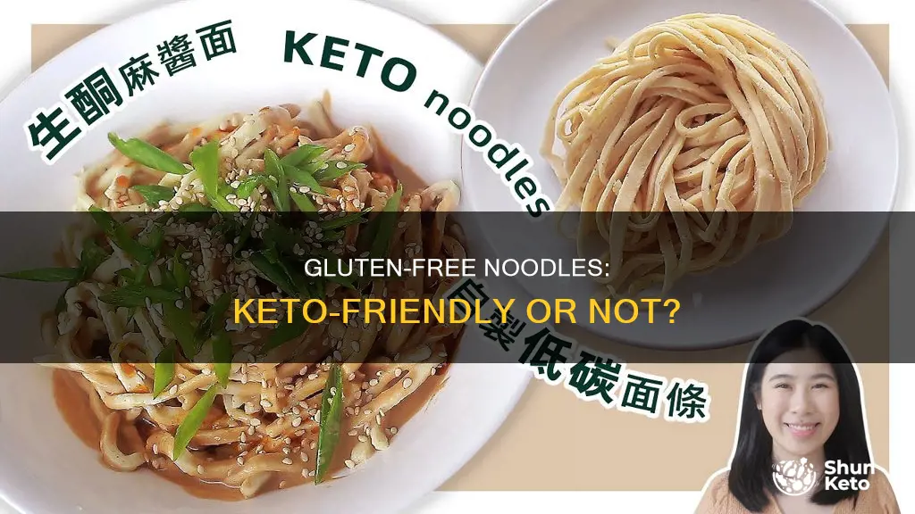 are gluten free noodles keto