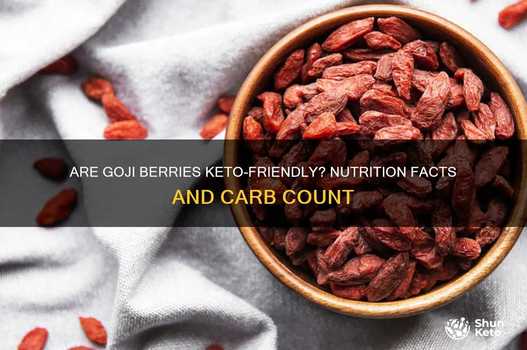 are goji berries keto