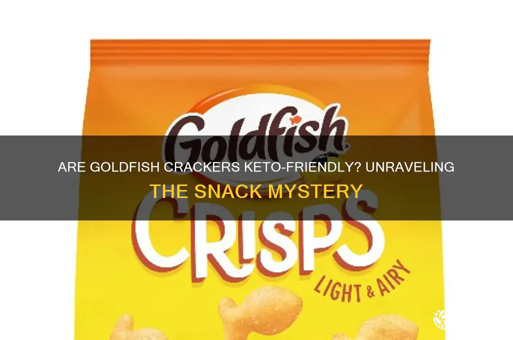 are gold fish keto