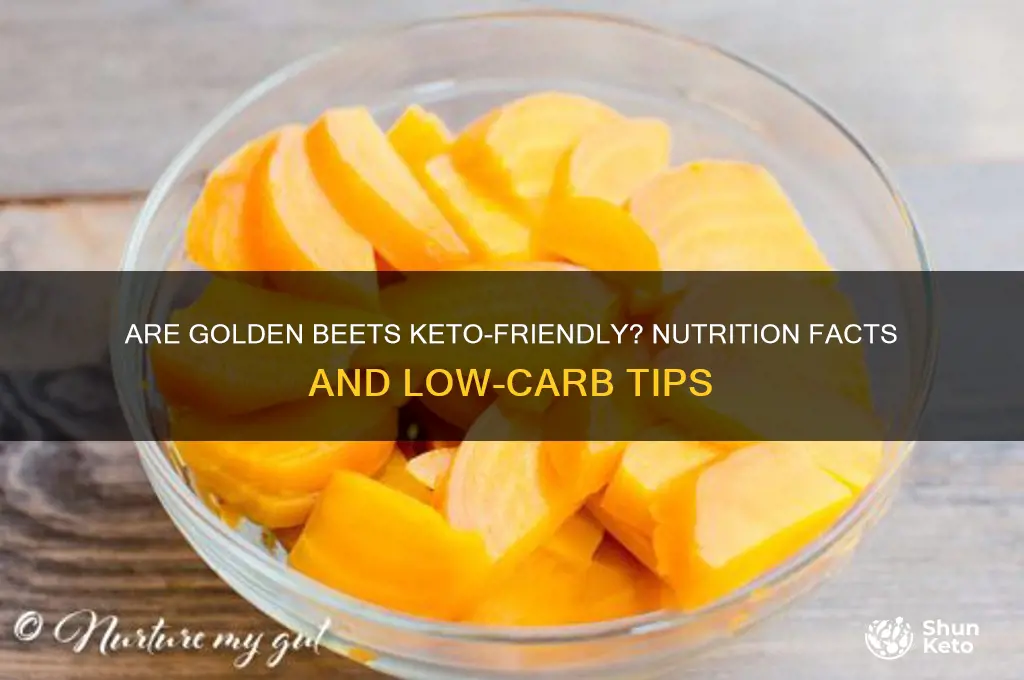are golden beets keto