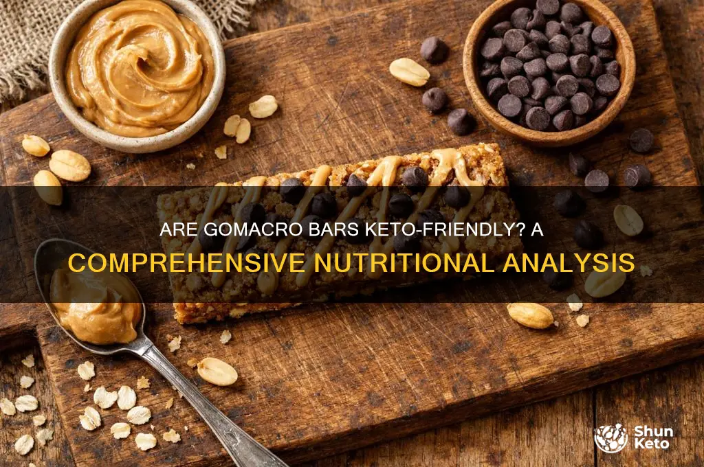 are gomacro bars keto