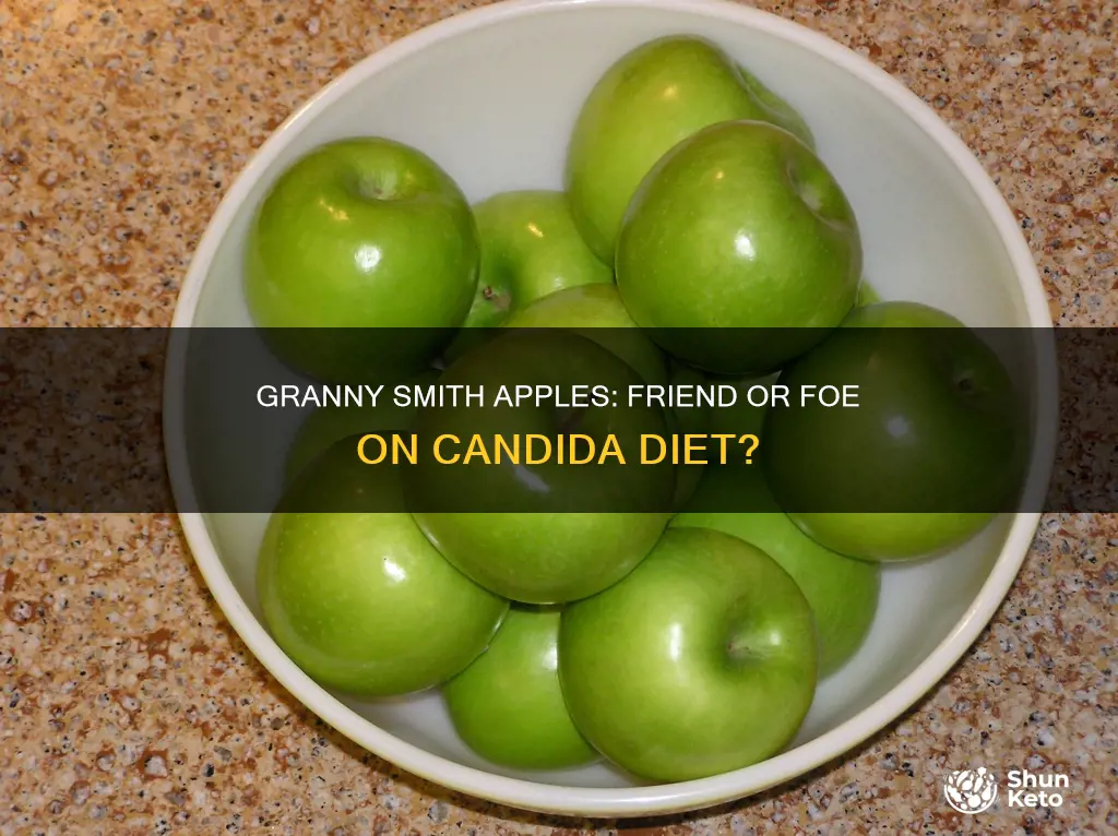 are granny smith apples ok on candida diet