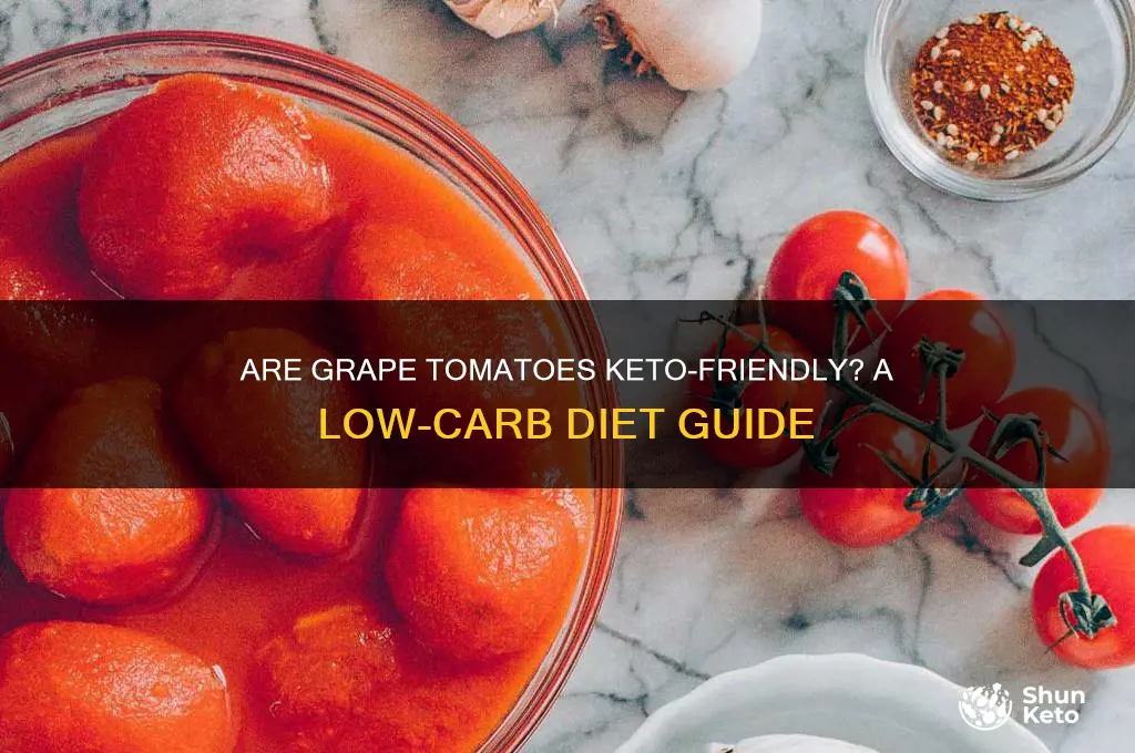 are grape tomatoes keto