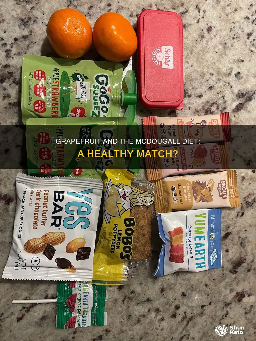 are grapefruits ok on the mcdougall diet