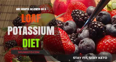 Grapes and Loaf Potassium Diets: What's Allowed?