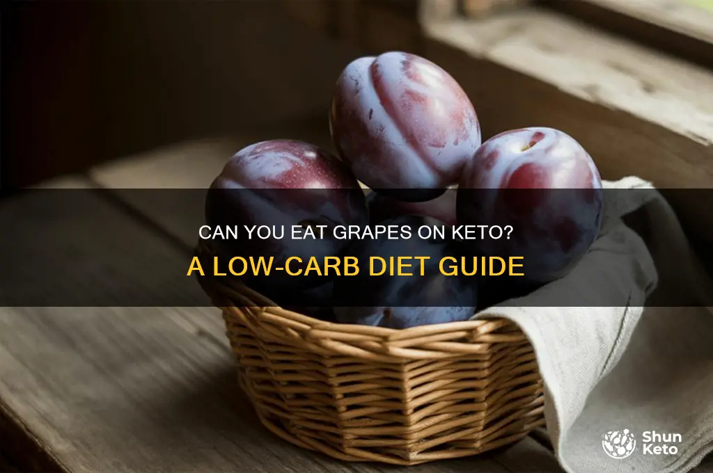 are grapes keto compliant
