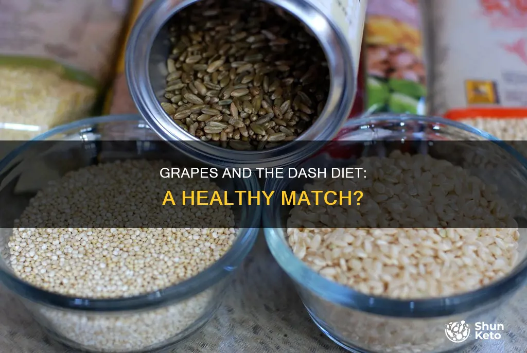 are grapes ok for dash diet