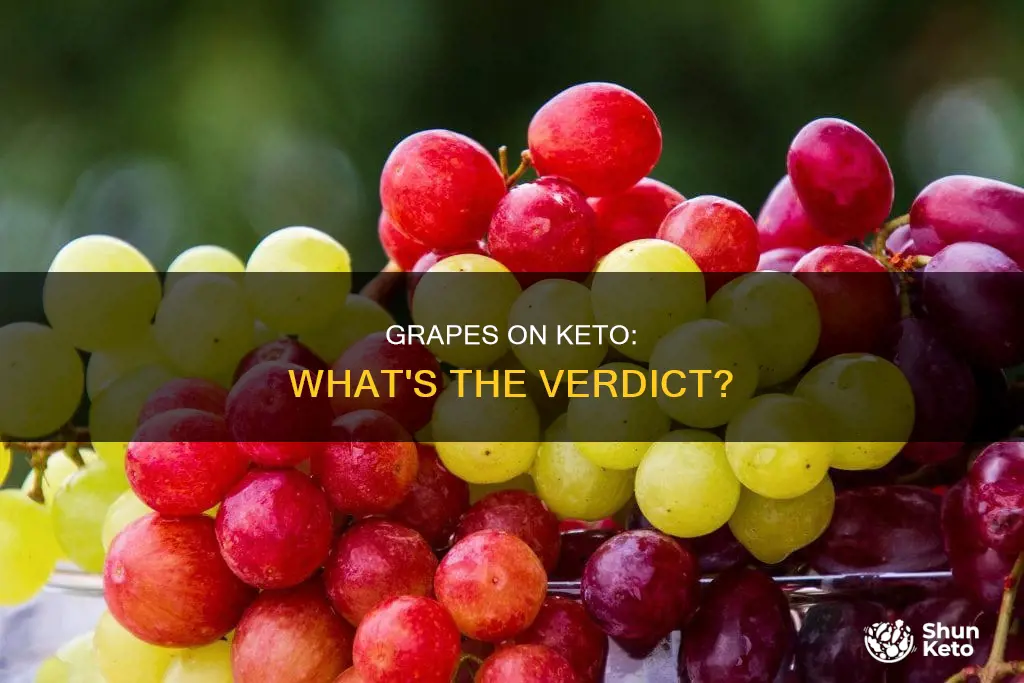 are grapes okay for keto