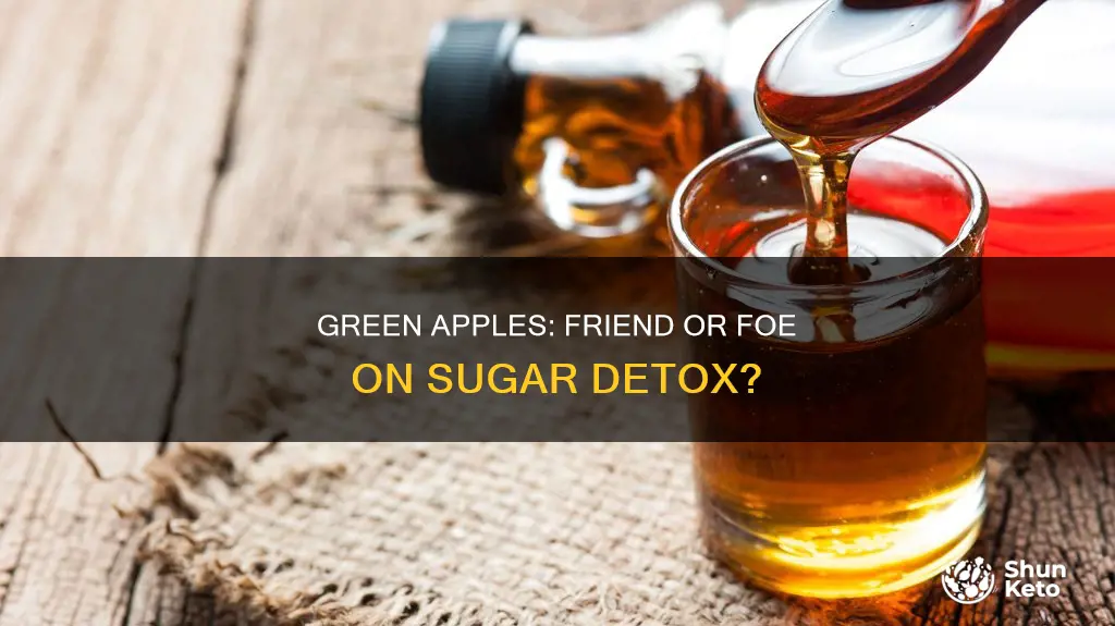 are green apples allowed on sugar detox diet