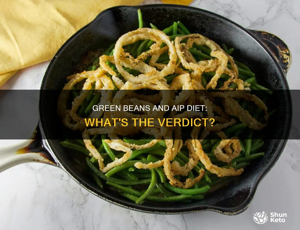 are green beans allowed on aip diet