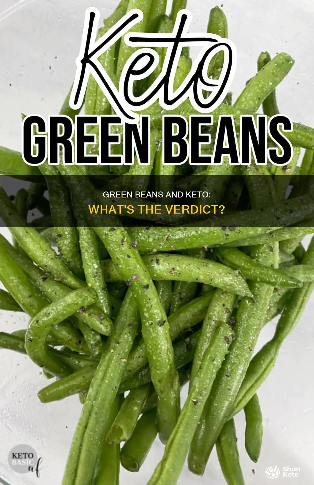 are green beans allowed on keto