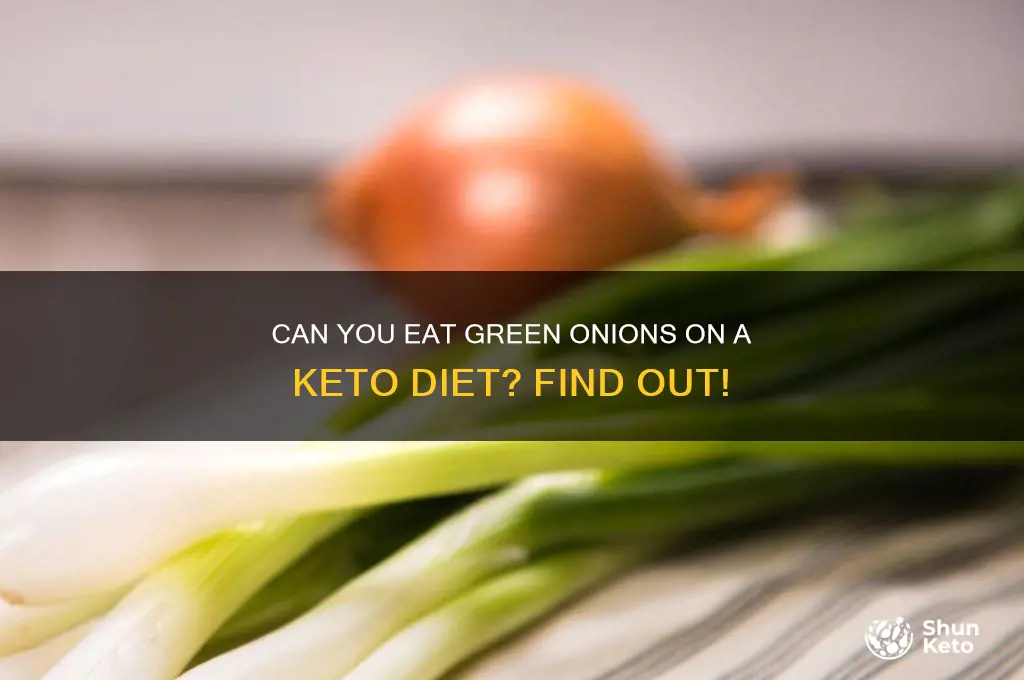 are green onions allowed on keto diet