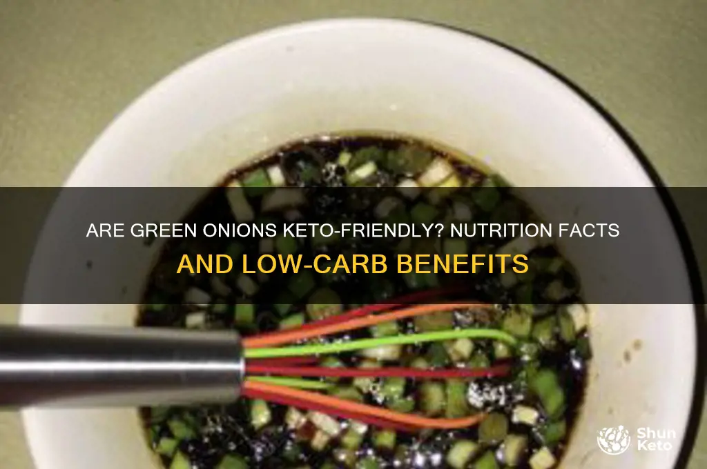 are green onions keto