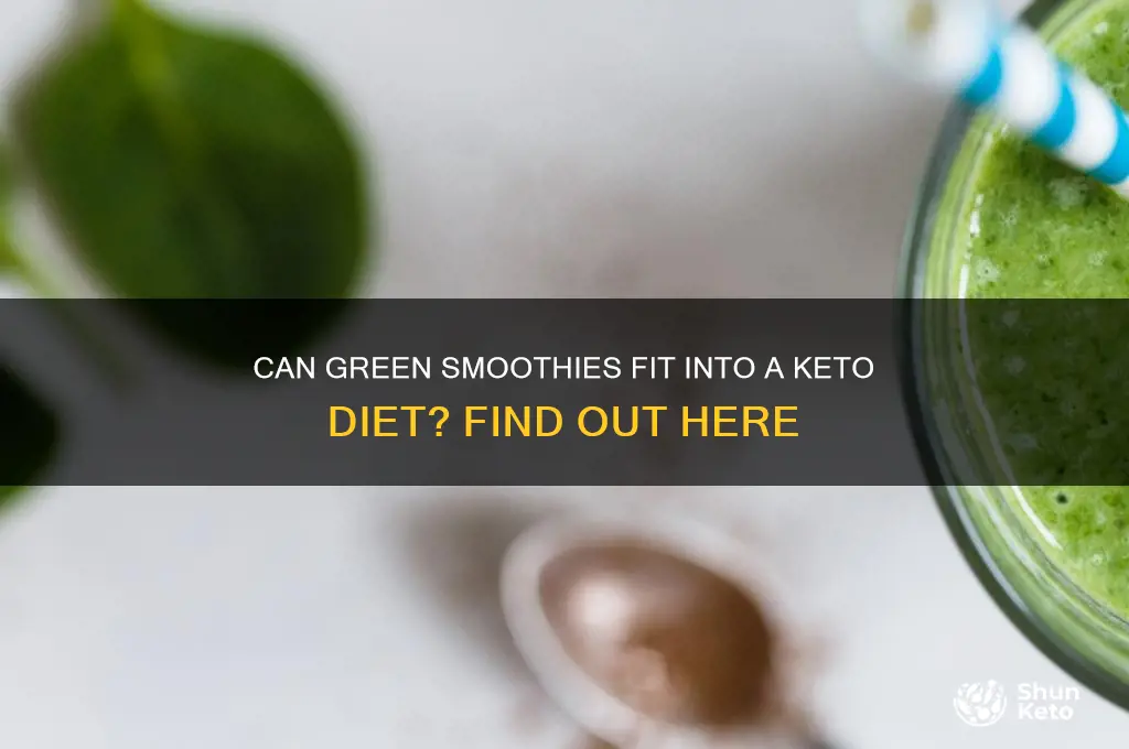 are green smoothies keto