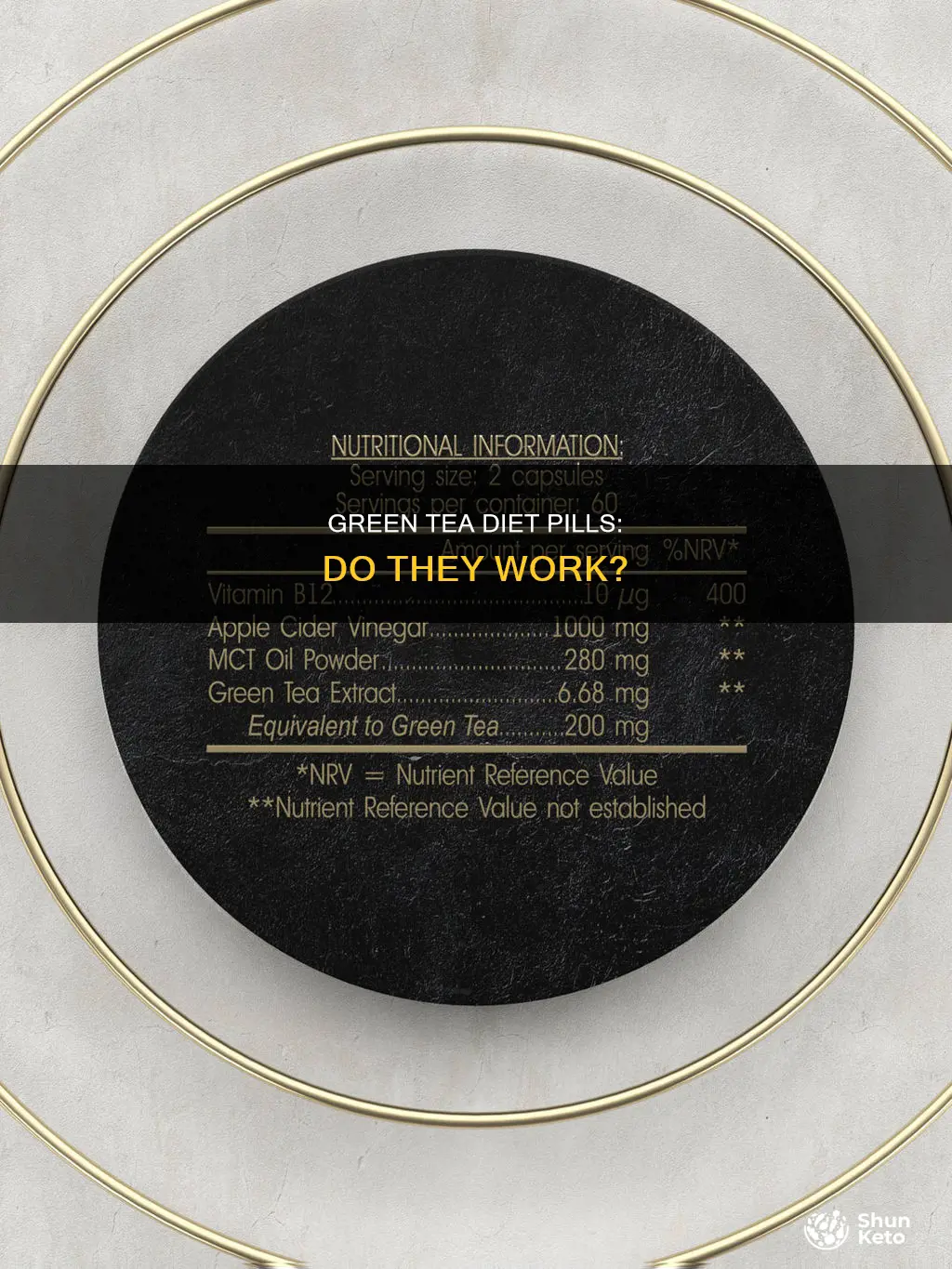 are green tea diet pills effective
