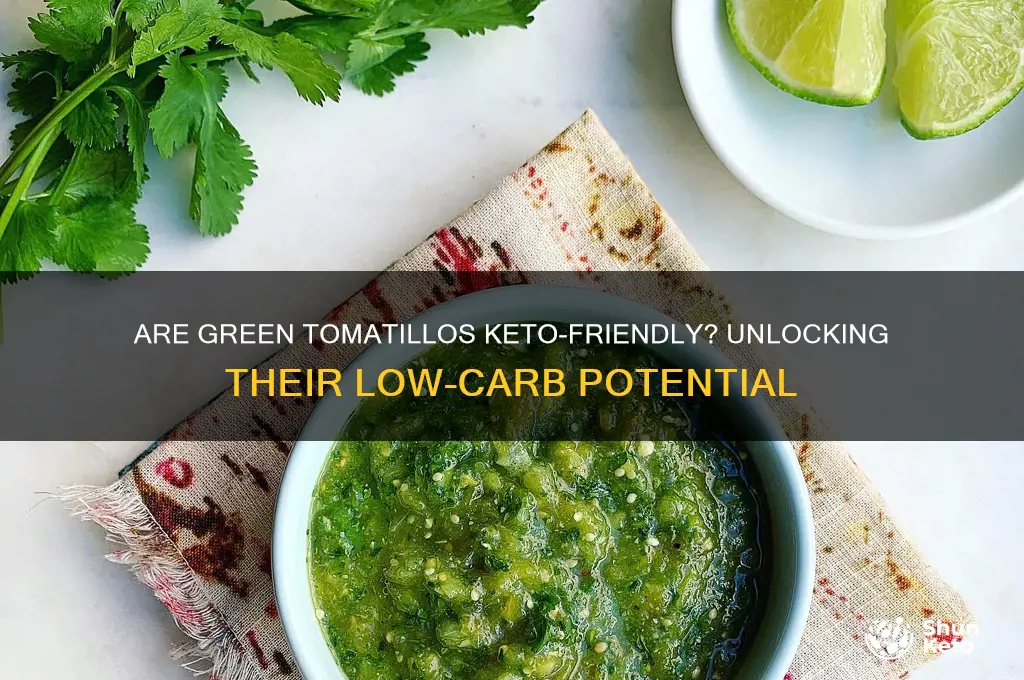 are green tomatillos keto