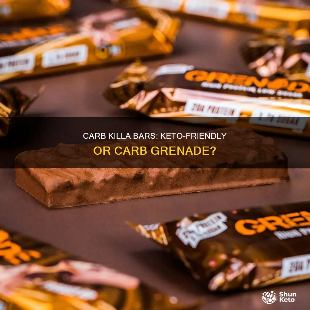 are grenade carb killa bars keto