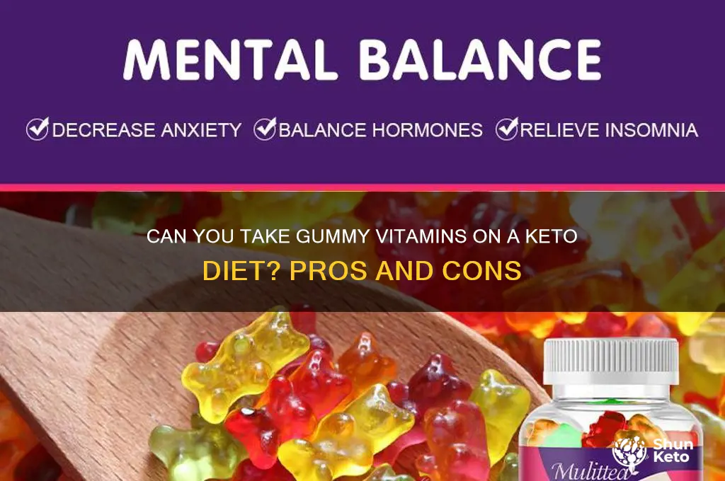 are gummy vitamins bad for keto diet