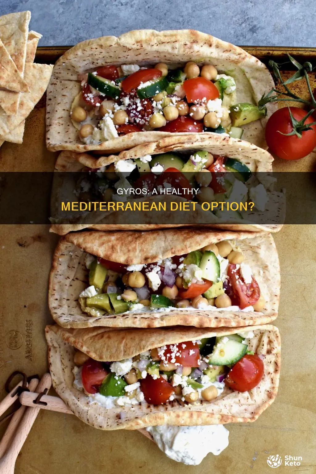 are gyros on the mediterranean diet