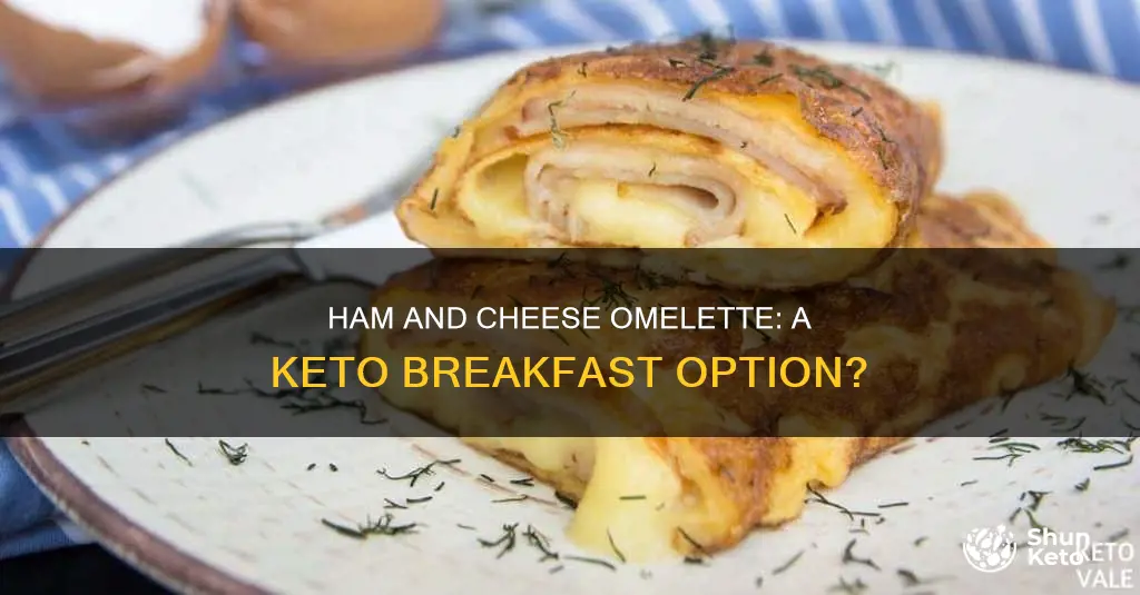 are ham and cheese omelette keto