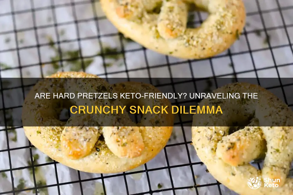 are hard pretzels keto